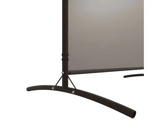 2-Paneļu Istabas Aizslietnis, 175X180 Cm, Antracītpelēks Audums Vidaxl