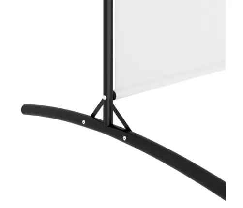 Kambario Pertvara, 6 Dalių, Baltos Spalvos, 520X180cm Audinys