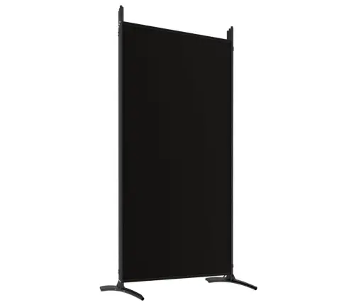 Kambario Pertvara, 6 Dalių, Juodos Spalvos, 520X180cm Audinys