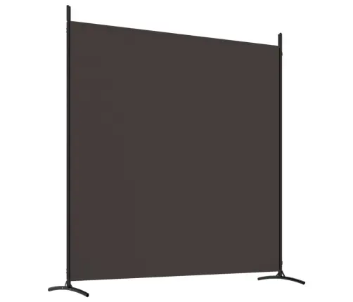 3-Paneļu Istabas Aizslietnis, 525X180 Cm, Brūns Audums Vidaxl