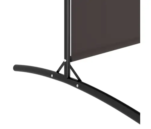 4 Paneļu Istabas Aizslietnis, Brūns, 698X180 Cm, Audums Vidaxl