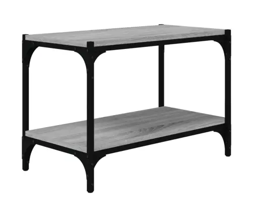 Tv Galdiņš, Pelēka Ozola Krāsa, 60X33X41 Cm, Inženierijas Koks Vidaxl