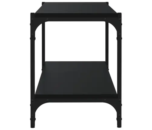 Tv Galdiņš, Melns, 80X33X41 Cm, Inženierijas Koks Vidaxl