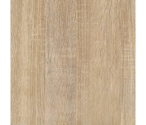 Grāmatplaukts, Ozola, 100X33X100 Cm, Inženierijas Koks, Tērauds Vidaxl