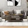 Kafijas Galdiņš, Ozola Krāsa, 100X50X40 Cm, Inženierijas Koks Vidaxl