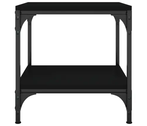 Galdiņš, Melns, 40X40X40 Cm, Inženierijas Koks Vidaxl