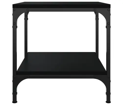 Galdiņš, Melns, 40X40X40 Cm, Inženierijas Koks Vidaxl
