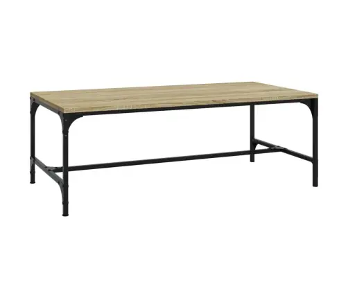 Kafijas Galdiņš, Ozola Krāsa, 100X50X35 Cm, Inženierijas Koks Vidaxl