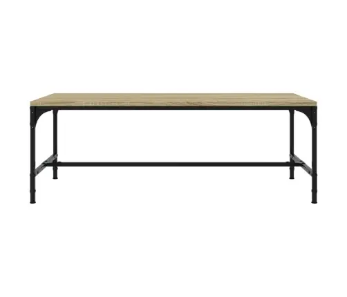 Kafijas Galdiņš, Ozola Krāsa, 100X50X35 Cm, Inženierijas Koks Vidaxl