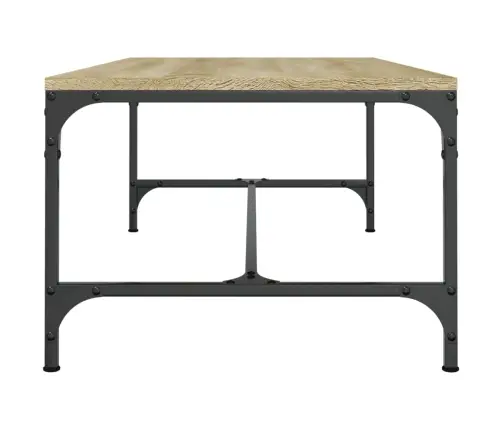 Kafijas Galdiņš, Ozola Krāsa, 100X50X35 Cm, Inženierijas Koks Vidaxl