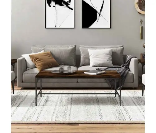 Kafijas Galdiņš, Sonomas Ozolkoka, 100X50X35 Cm Vidaxl