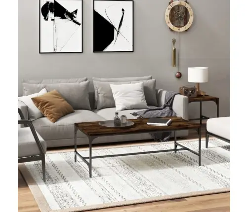 Kafijas Galdiņš, Sonomas Ozolkoka, 100X50X35 Cm Vidaxl