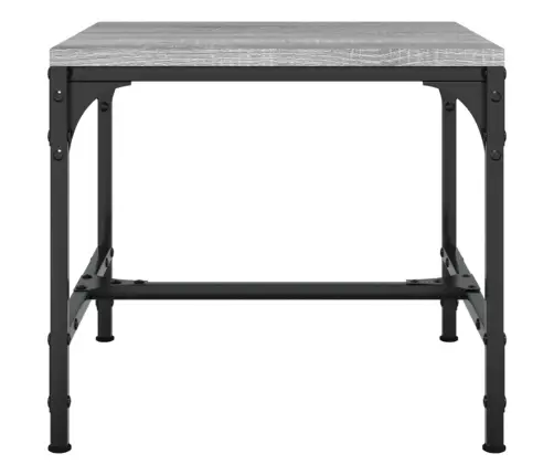 Kafijas Galdiņš, Pelēka Ozola, 50X50X35 Cm, Inženierijas Koks Vidaxl