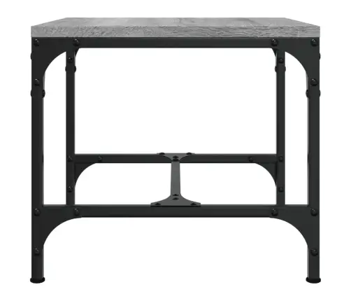 Kafijas Galdiņš, Pelēka Ozola, 50X50X35 Cm, Inženierijas Koks Vidaxl