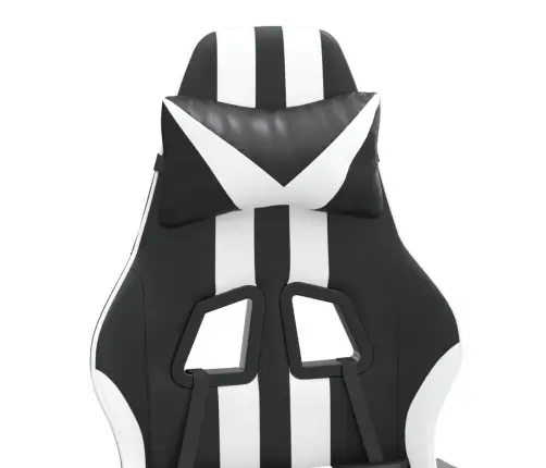 Pasukama Žaidimų Kėdė, Juodos Ir Baltos Spalvos, Dirbtinė Oda