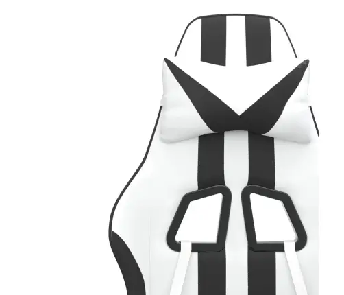 Pööratav Mänguritool, Valge Ja Must, Kunstnahk