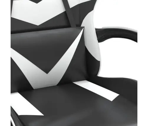 Pööratav Mänguritool, Must Ja Valge, Kunstnahk