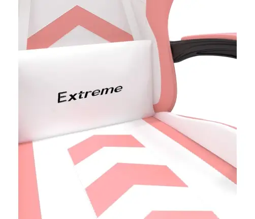 Pasukama Žaidimų Kėdė, Baltos Ir Rožinės Spalvos, Dirbtinė Oda