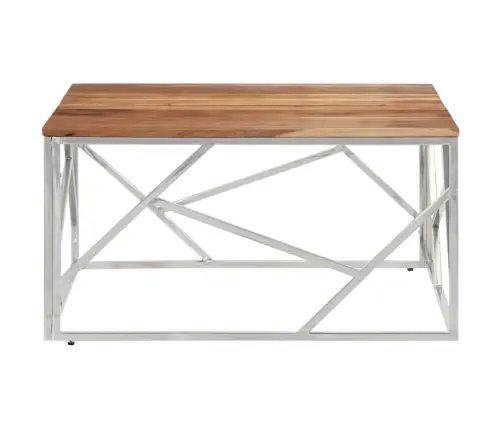 Kafijas Galdiņš, Nerūsējošs Tērauds, Akācijas Masīvkoks Vidaxl