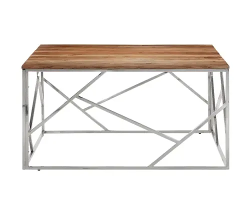 Kafijas Galdiņš, Nerūsējošs Tērauds, Akācijas Masīvkoks Vidaxl