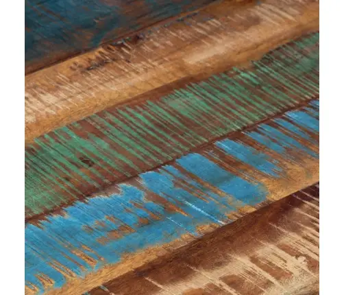 Kafijas Galdiņš, Nerūsējošs Tērauds Un Pārstrādāts Masīvkoks Vidaxl