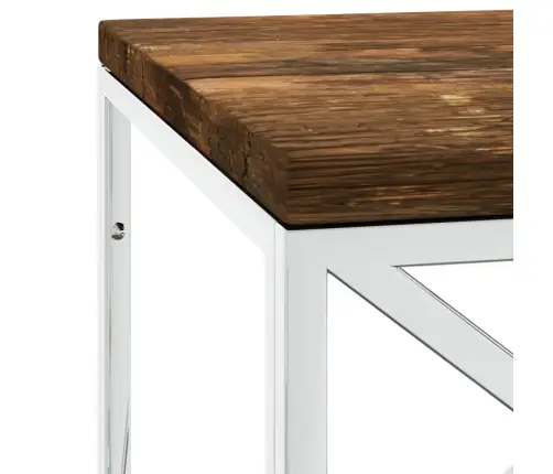 Kavos Staliukas, Nerūdijantis Plienas Ir Perdirbta Mediena