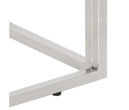 Konsoollaud, Hõbedane, Roostevaba Teras Ja Karastatud Klaas