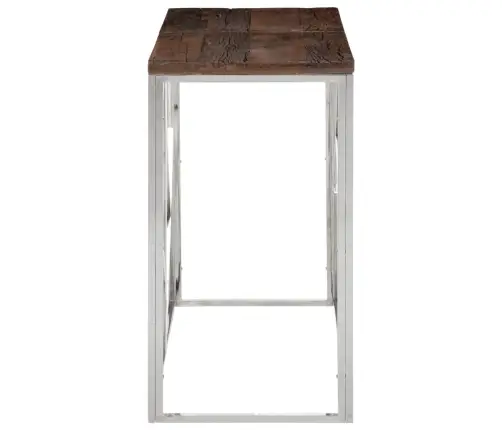 Konsoollaud, Hõbedane, Roostevaba Teras Ja Akaatsiapuit