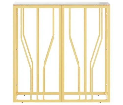 Konsoles Galdiņš, 70X30X70 Cm, Nerūsējošs Tērauds Un Stikls Vidaxl