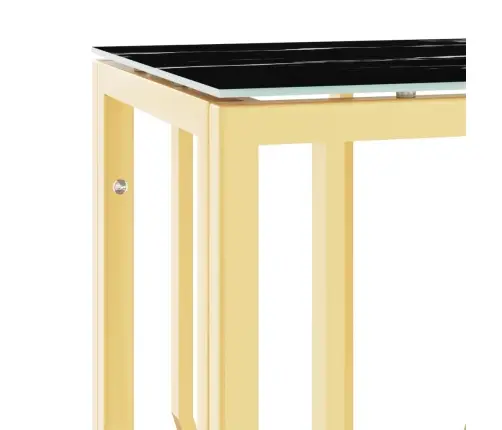 Konsoles Galdiņš, 70X30X70 Cm, Nerūsējošs Tērauds Un Stikls Vidaxl