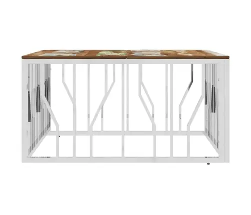 Kavos Staliukas, Sidabrinis, Plienas Ir Perdirbta Mediena