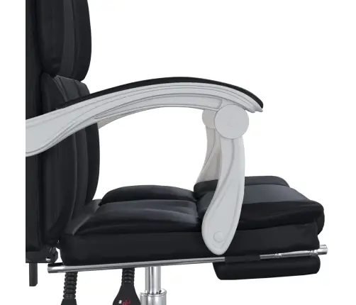 Reguleeritav Kontoritool, Must, Kunstnahk