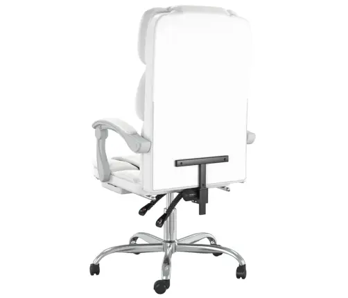 Atlošiama Biuro Kėdė, Baltos Spalvos, Dirbtinė Oda