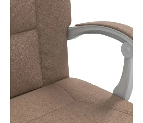 Biroja Krēsls, Atgāžams, Brūns Audums Vidaxl
