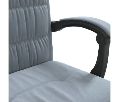Biroja Krēsls, Atgāžams, Tumši Pelēks Samts Vidaxl