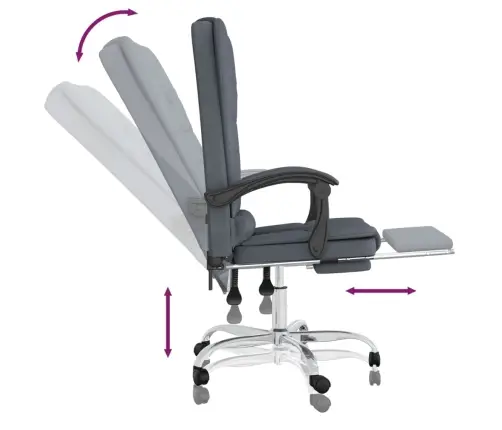 Massaaži Kontoritool, Tumehall, Samet