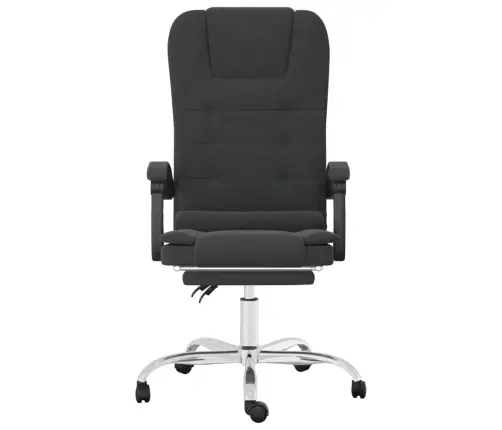 Biroja Masāžas Krēsls, Melna Mākslīgā Āda Vidaxl