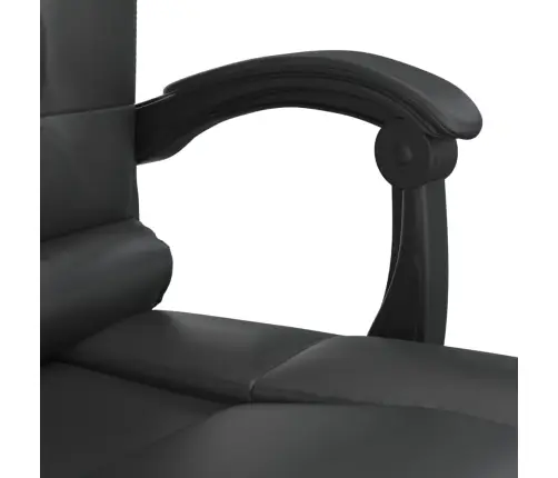 Biroja Masāžas Krēsls, Melna Mākslīgā Āda Vidaxl