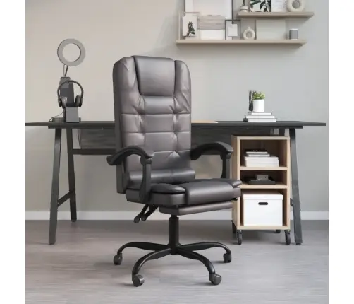 Massaaži Kontoritool, Hall, Kunstnahk