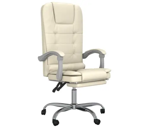 Massaaži Kontoritool, Kreemjas, Kunstnahk