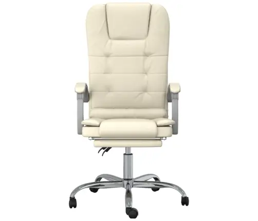 Massaaži Kontoritool, Kreemjas, Kunstnahk