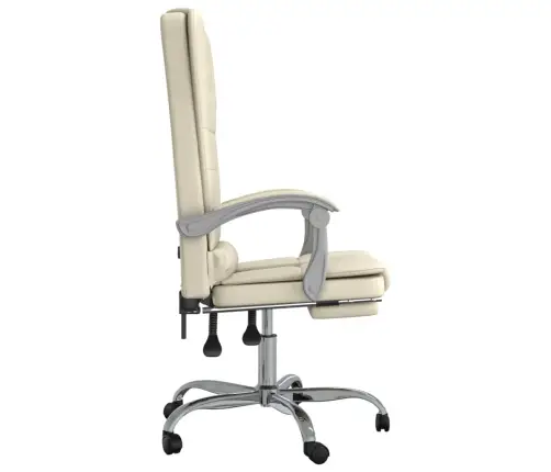 Massaaži Kontoritool, Kreemjas, Kunstnahk