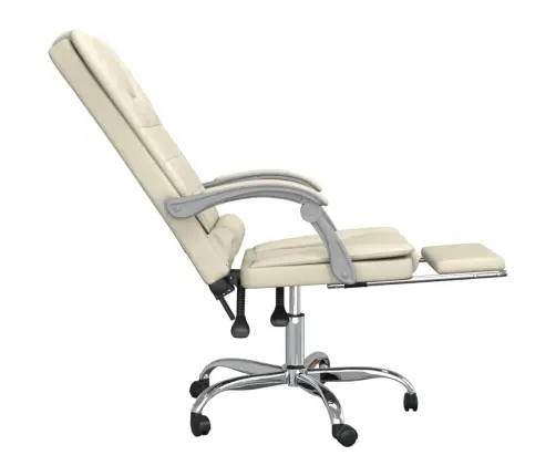 Massaaži Kontoritool, Kreemjas, Kunstnahk