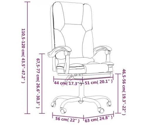 Massaaži Kontoritool, Tumehall, Kangas