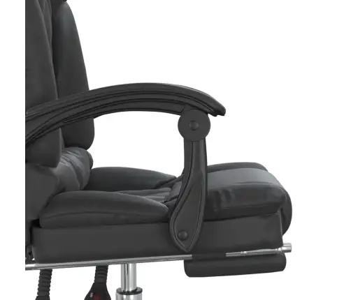 Massaaži Kontoritool, Must, Kunstnahk