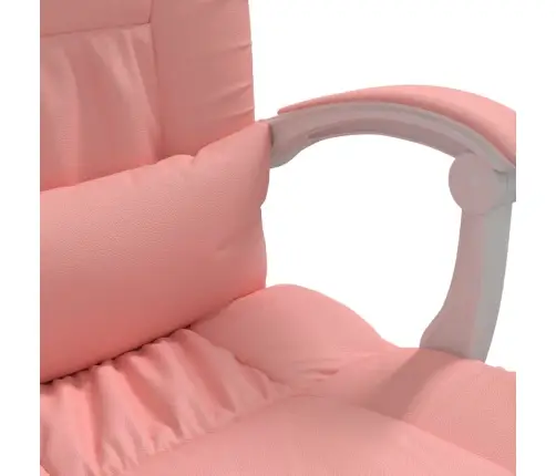 Atlošiama Biuro Kėdė, Rožinės Spalvos, Dirbtinė Oda