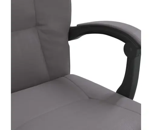 Atlošiama Biuro Kėdė, Pilkos Spalvos, Dirbtinė Oda