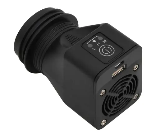 Kempinga Malkas Plīts Ar Ventilatoru, Sudraba, 35,5X26X28 Cm Vidaxl