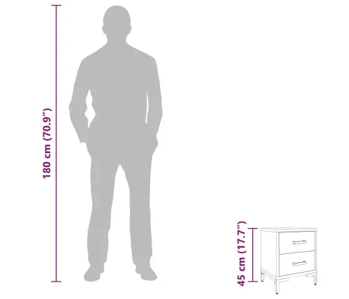 Öökapp, Must, 36 X 30 X 45 cm Männipuit