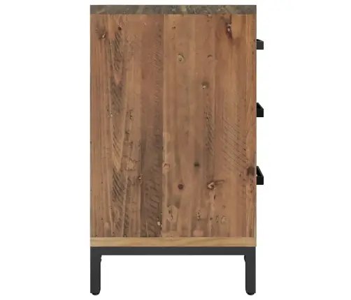 Naktsskapītis, Brūns, 40X30X55 Cm, Priedes Masīvkoks Vidaxl